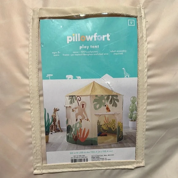 Cream Play Tent - Picture 2 of 3